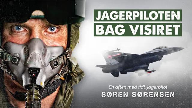 Jagerpiloten bag visiret